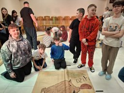 Szkolne zimowisko w Serpelicach nad Bugiem